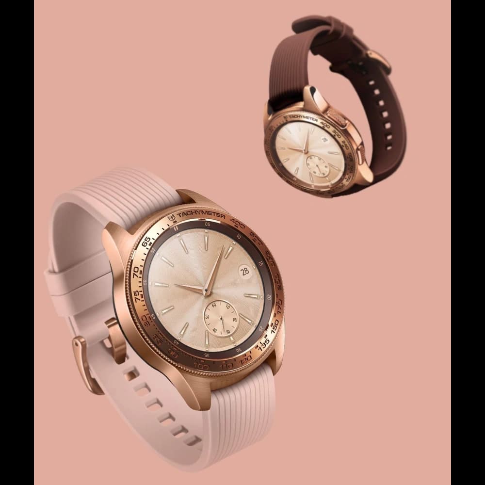Tachymeter-Abdeckung Ringke Samsung Galaxy Sport/Watch 42mm aus Edelstahl gold GW-42-05 - 8