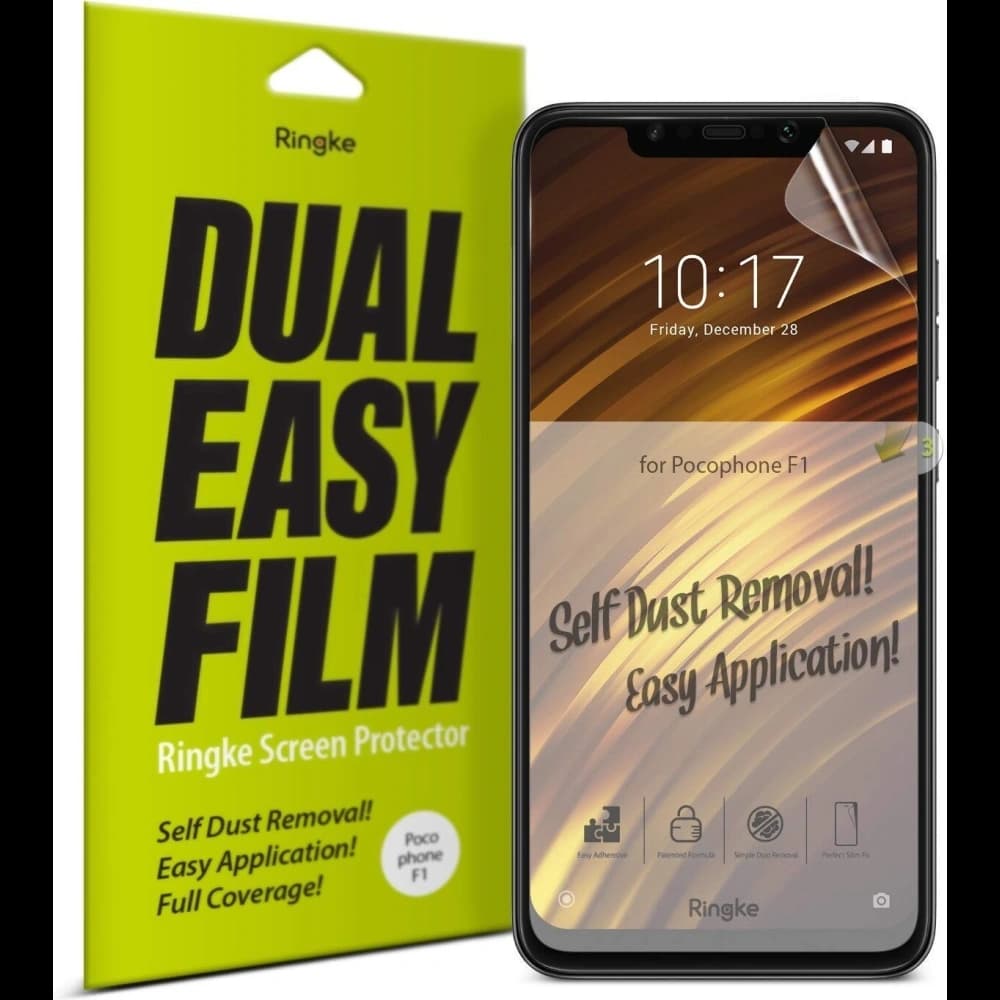 Ringke Dual Easy Full Cover Pocophone F1 Case Friendly - 1