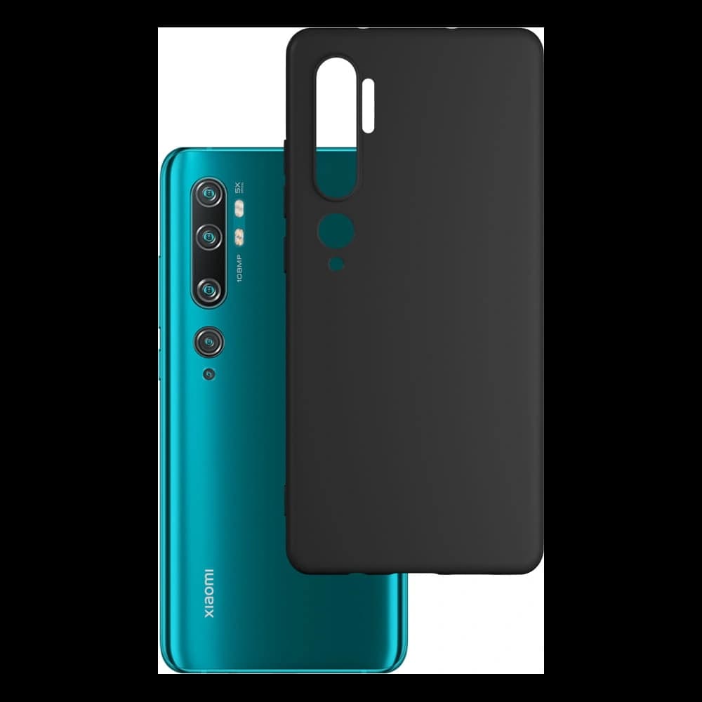 3MK Matt Case Xiaomi Mi Note 10 black - 1