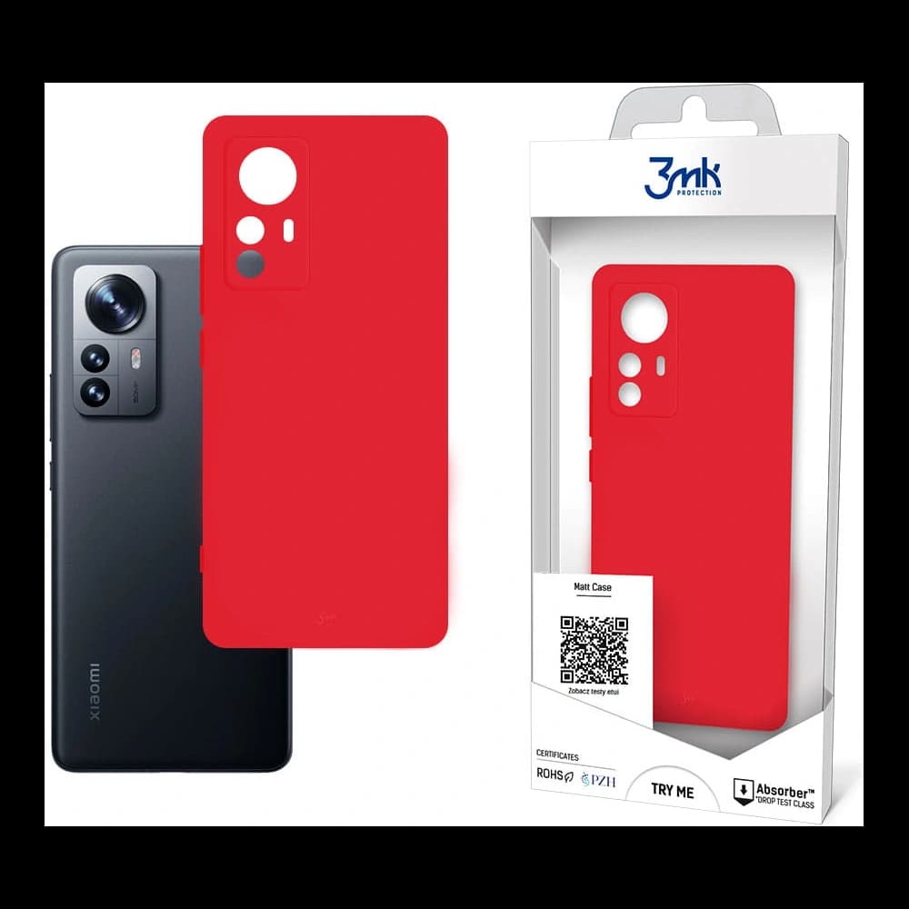 Case 3MK Matt Case Xiaomi 12 Pro Erdbeere/strawberry - 1