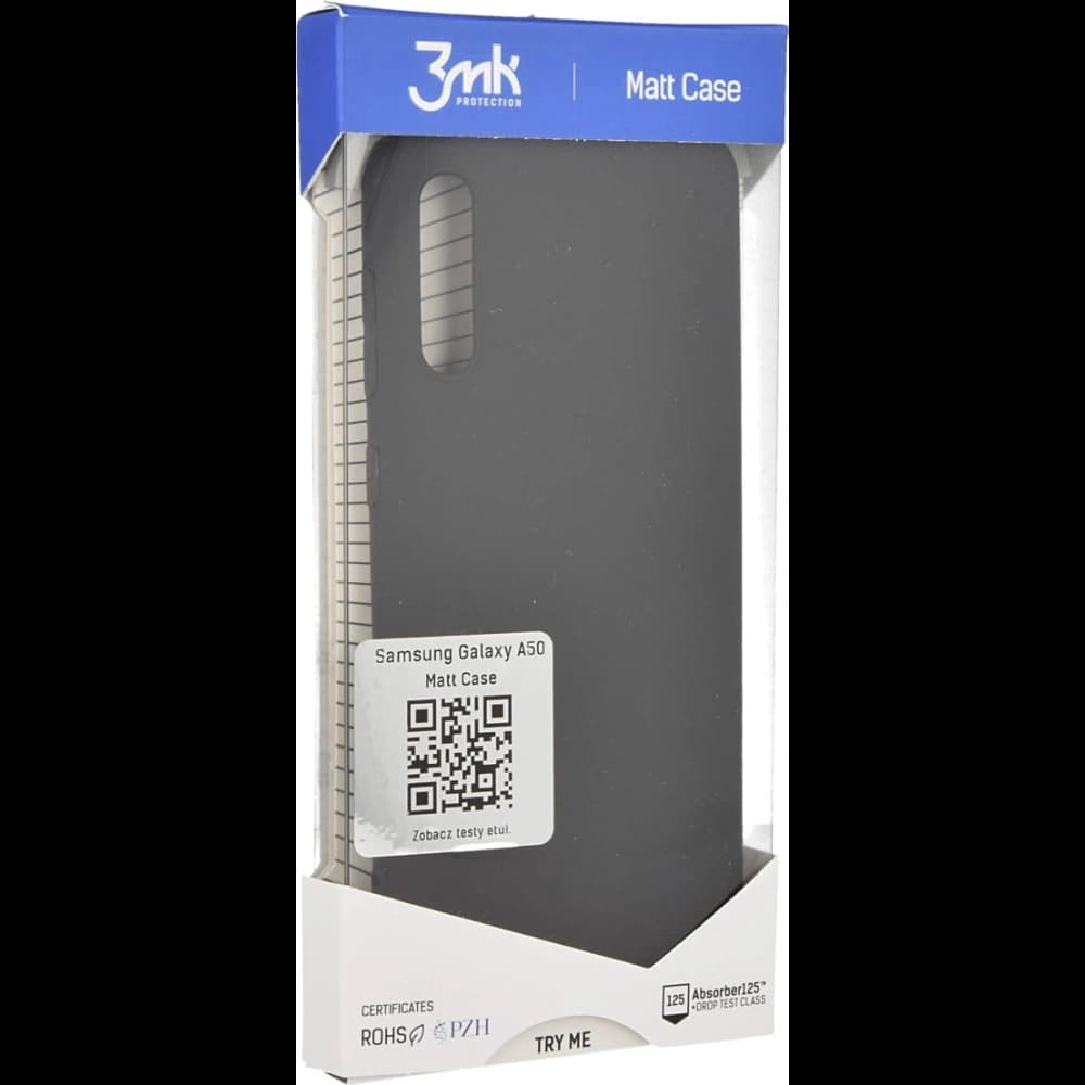 Case 3MK Matt Case Samsung Galaxy A50 schwarz/black - 2