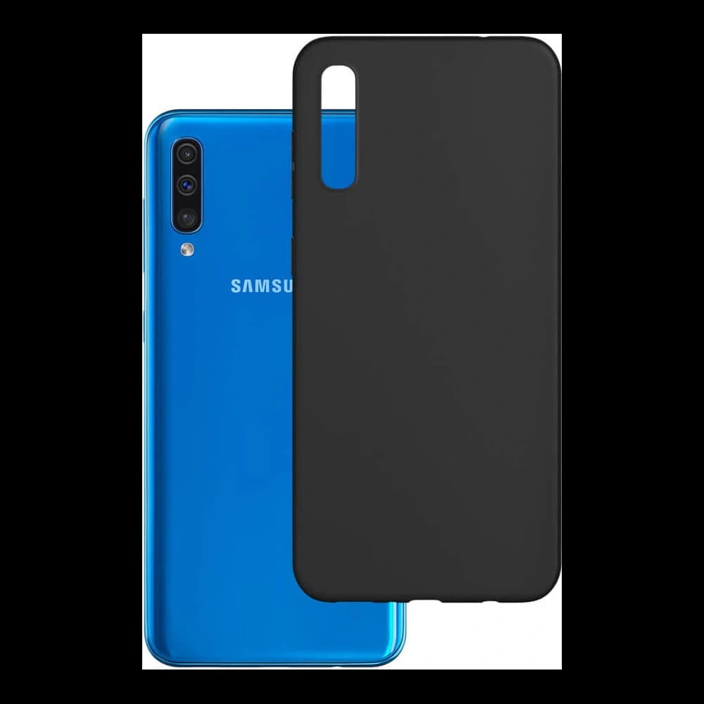 Case 3MK Matt Case Samsung Galaxy A50 schwarz/black - 1