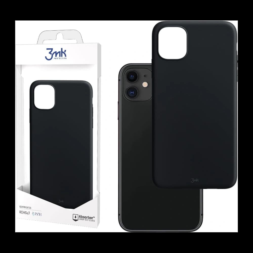 Case 3MK Matt Case Apple iPhone 11 schwarz/black - 1