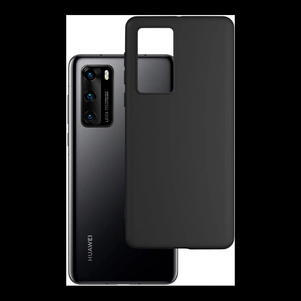 Case 3MK Matt Case Huawei P40 schwarz/black - 1