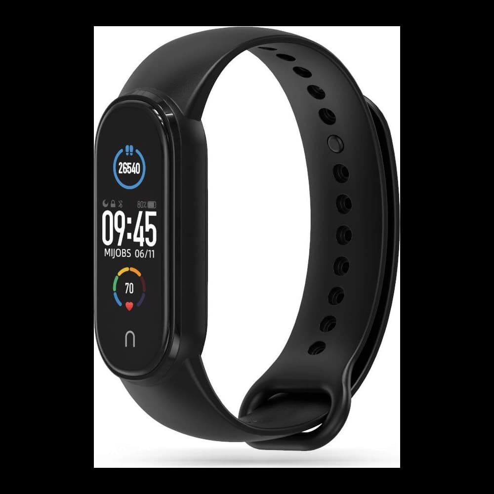 Tech-Protect Iconband Xiaomi Mi Band 5/6/6 NFC/7 Schwarz - 1