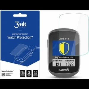 Hybriertes Glas 3MK FlexibleGlass Uhren Schutz Garmin Edge 130 Plus
