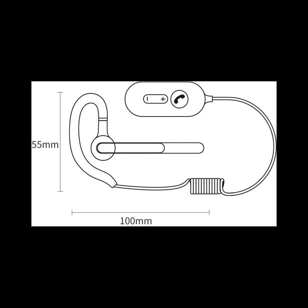 Baseus Covo Bluetooth 5.0 Headset, sprachgesteuert, schwarz - 8