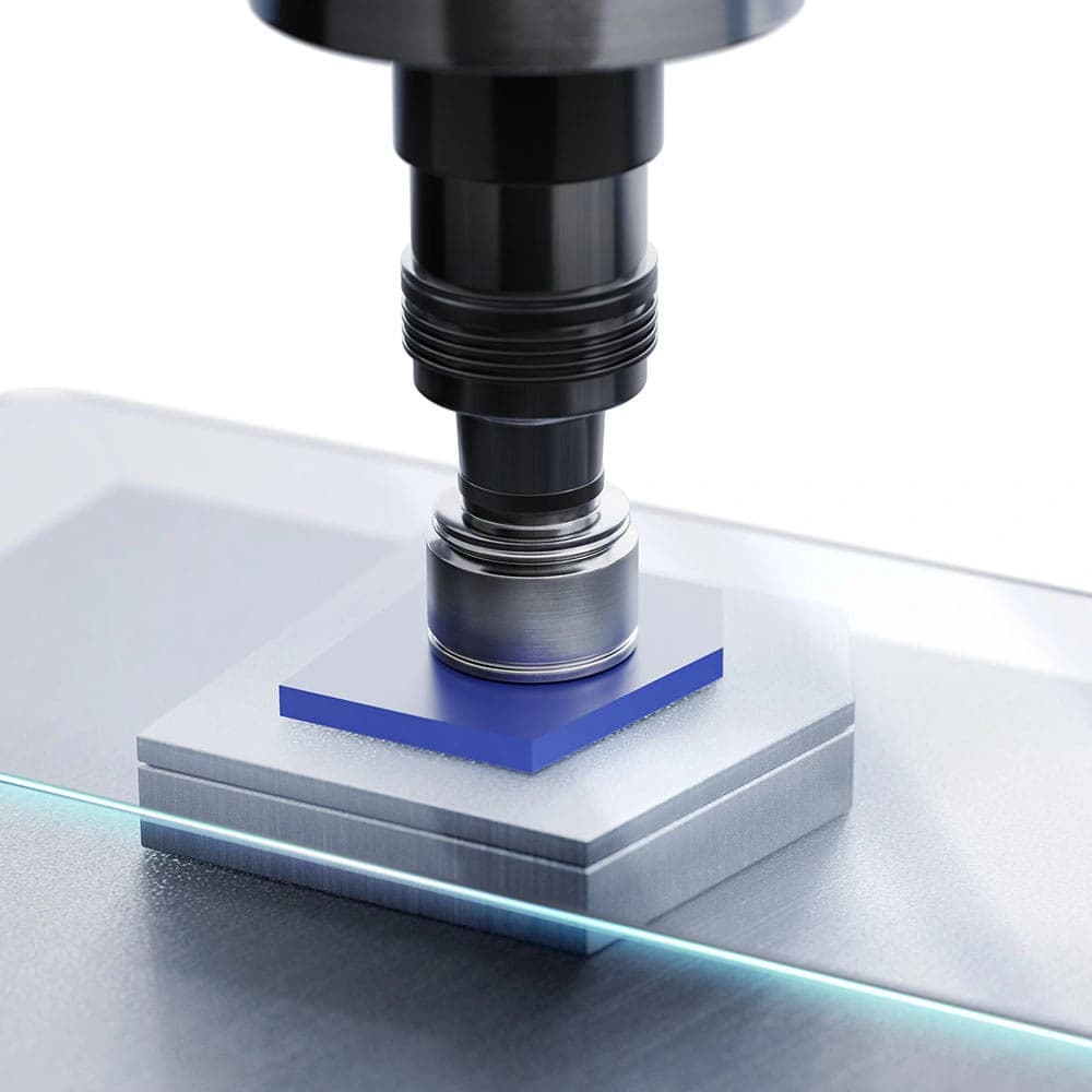 Gehärtetes Glas 3MK Hardy Apple iPhone SE 2022/SE 2020/8/7 schwarz/black - 2