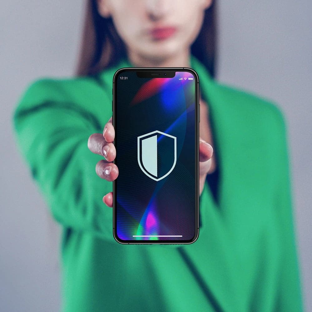 Gehärtetes Glas 3MK Hardy Samsung Galaxy S21+ Plus schwarz/black - 6