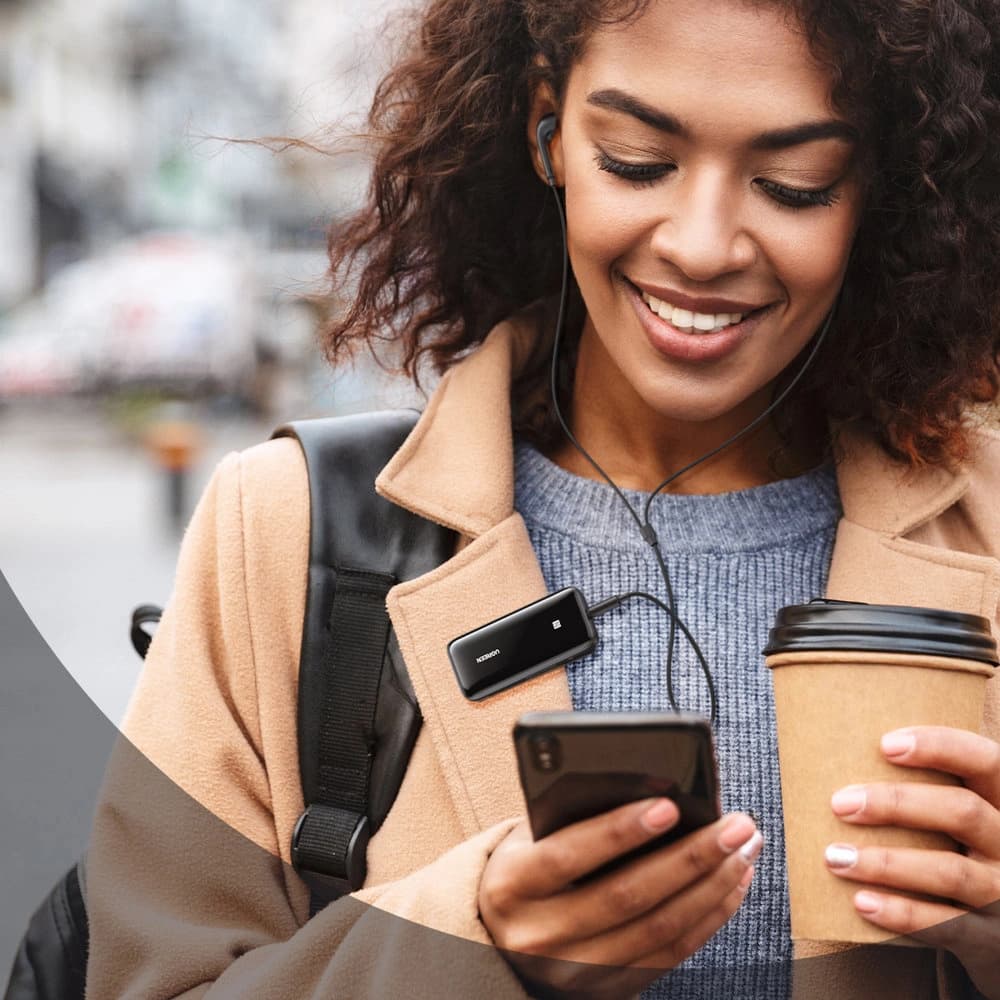 UGREEN CM402 Bluetooth 5.0 aptX HD DAC SBC 3,5mm Mini-Klinke Schwarz - 3