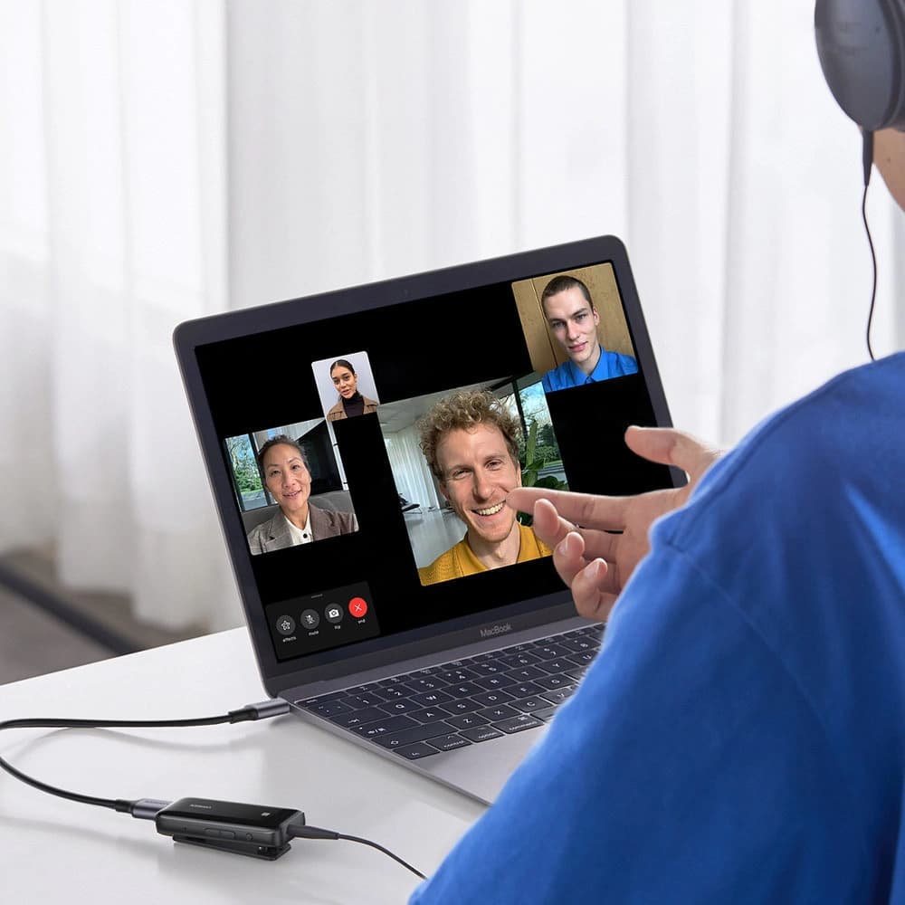 UGREEN CM402 Bluetooth 5.0 aptX HD DAC SBC 3,5mm Mini-Klinke Schwarz - 6