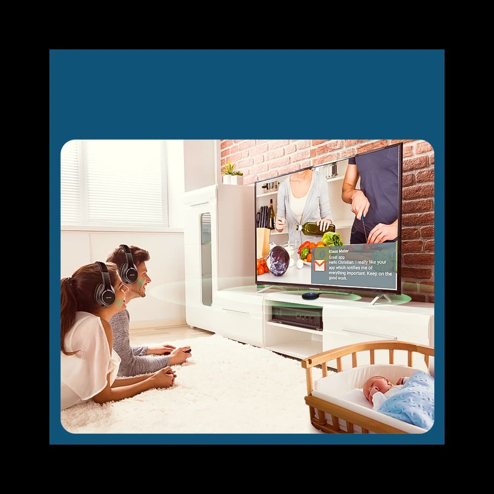 UGREEN CM108 2in1 Bluetooth 4.2 aptX audio transmitter / receiver black - 3