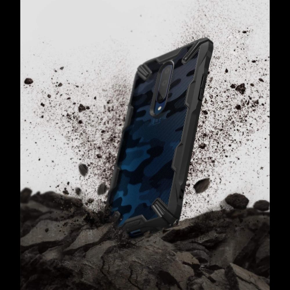 Ringke Fusion-X Design OnePlus 7 Pro Camo (Moro) Black - 4