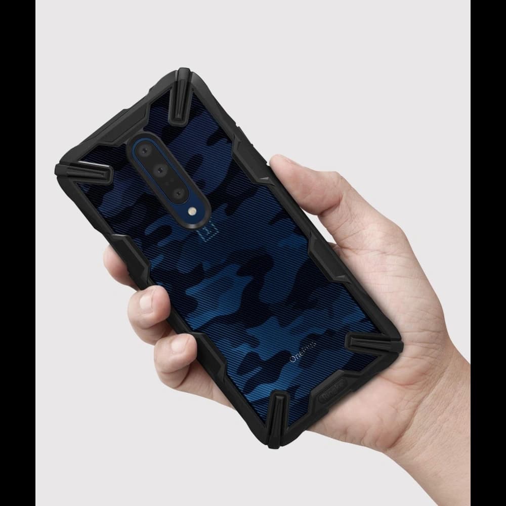 Ringke Fusion-X Design OnePlus 7 Pro Camo (Moro) Black - 6