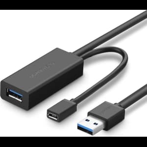 Aktiver Verlängerungskabel UGREEN US175 USB 3.2 Gen 1 (USB 3.0, USB 3.1 Gen 1) 10m schwarz
