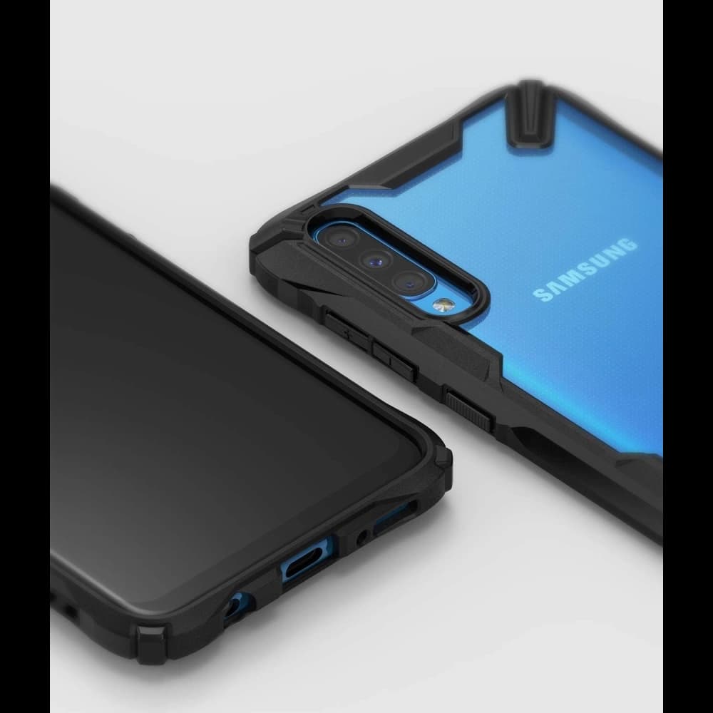 Ringke Fusion-X Samsung Galaxy A70 Black - 5