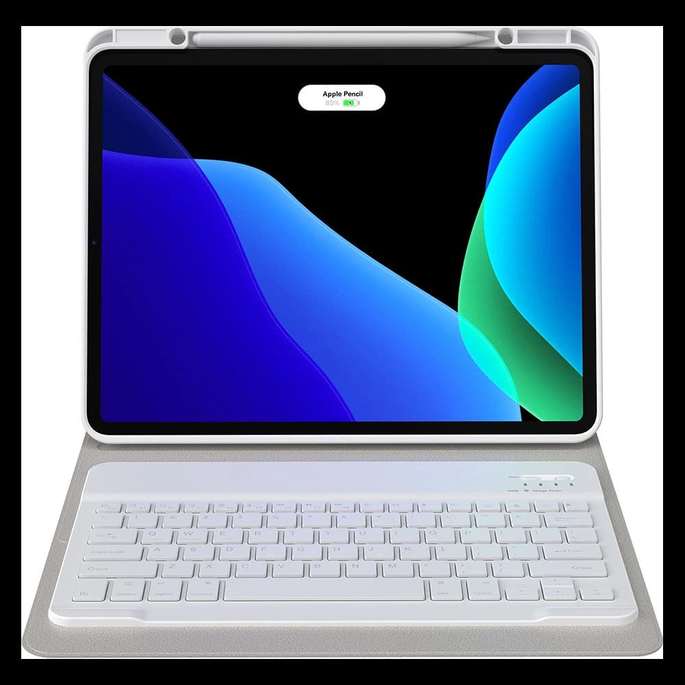 Etui z klawiaturą Baseus Brilliance Apple iPad Pro 12.9 2018/2020/2021 (3., 4. i 5. generacji) biały - 1