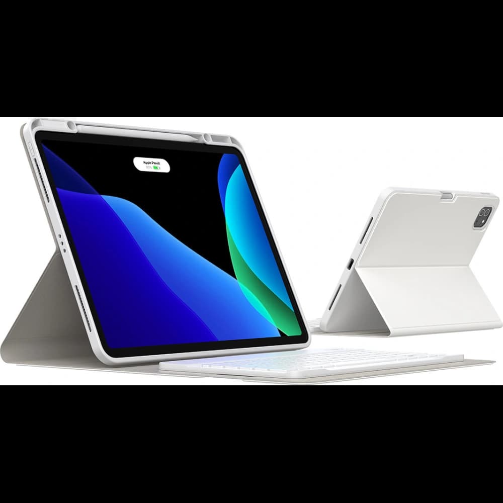 Etui z klawiaturą Baseus Brilliance Apple iPad Pro 12.9 2018/2020/2021 (3., 4. i 5. generacji) biały - 3
