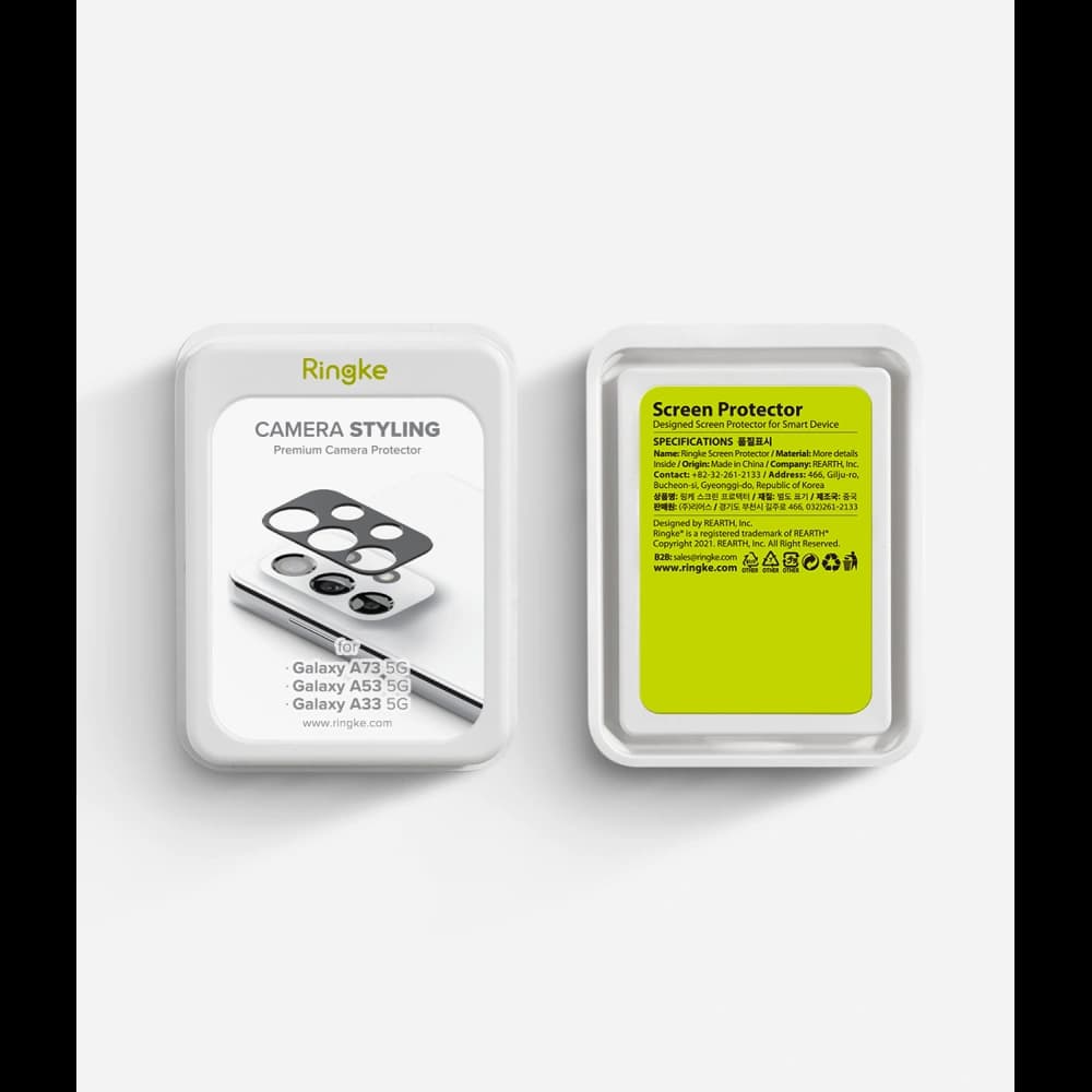 Ringke Camera Styling Abdeckung Samsung Galaxy A73 5G/A53 5G/A33 5G Schwarz - 10