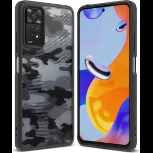 Etui Ringke Fusion Redmi Note 11 Pro/11E Pro Camo (Moro) Black