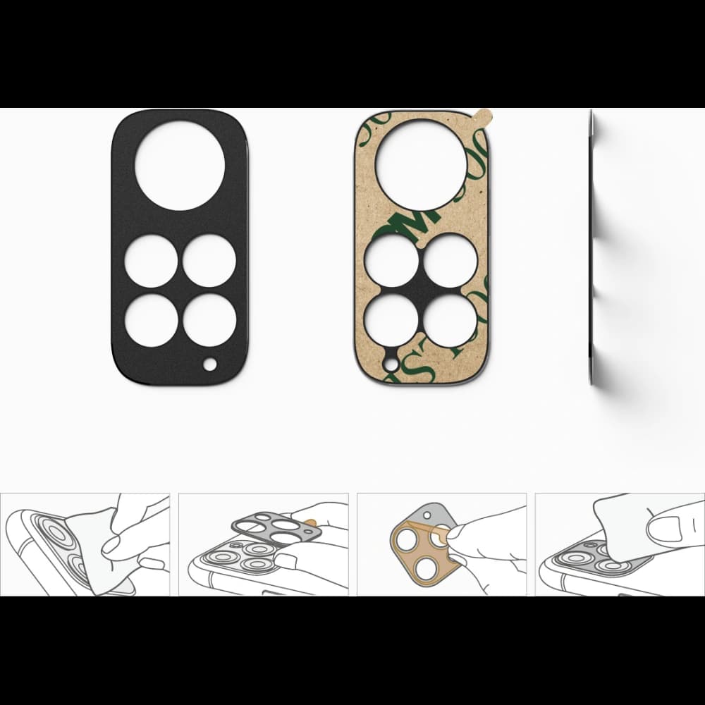 Ringke Camera Styling Redmi Note 11 Black - 8