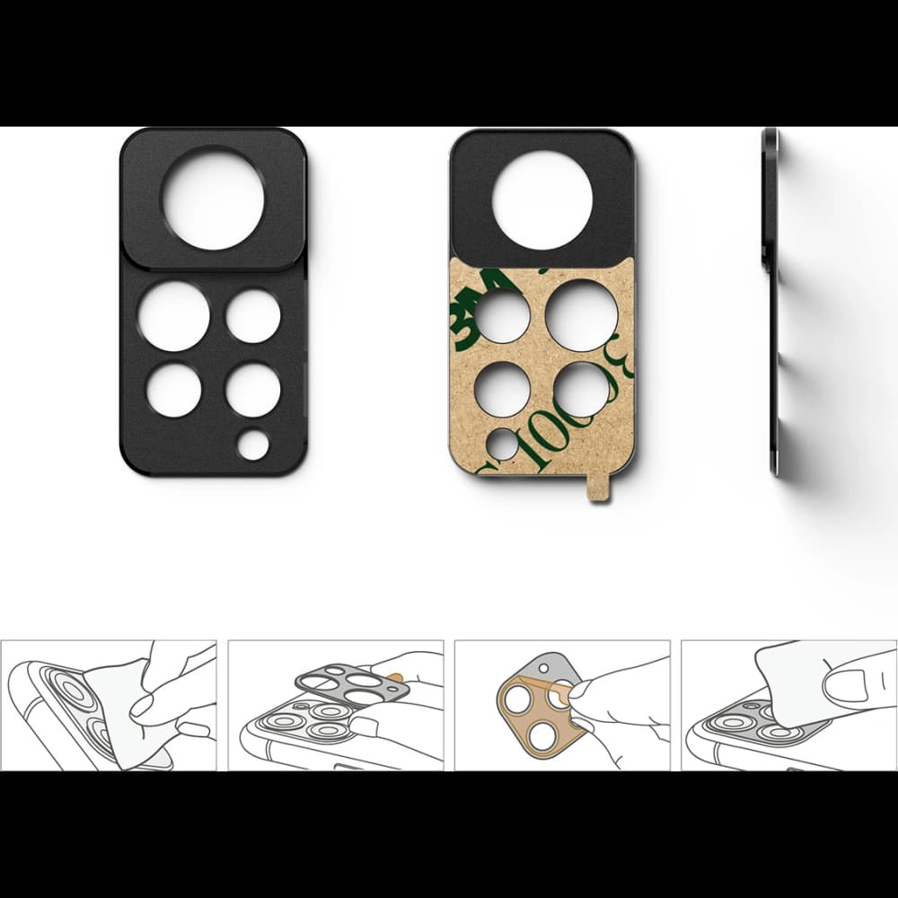 Ringke Camera Styling Redmi Note 11 Pro/11E Pro Black - 9