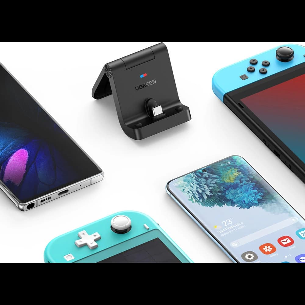 UGREEN CM385 Nintendo Switch Ladestation schwarz - 6