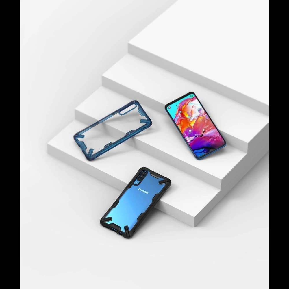 Ringke Fusion-X Samsung Galaxy A70 Space Blue - 6