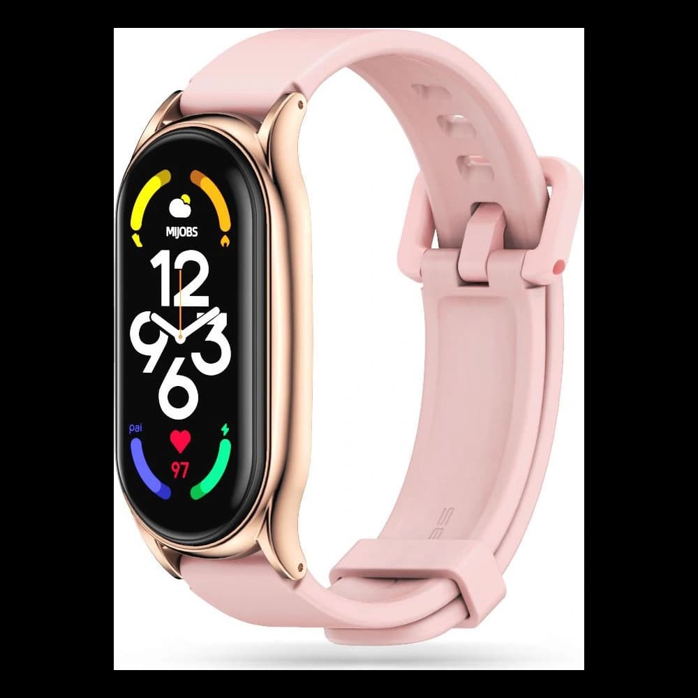 Tech-Protect Iconband Pro Xiaomi Mi Band 5/6/6 NFC Pinkes Armband - 1