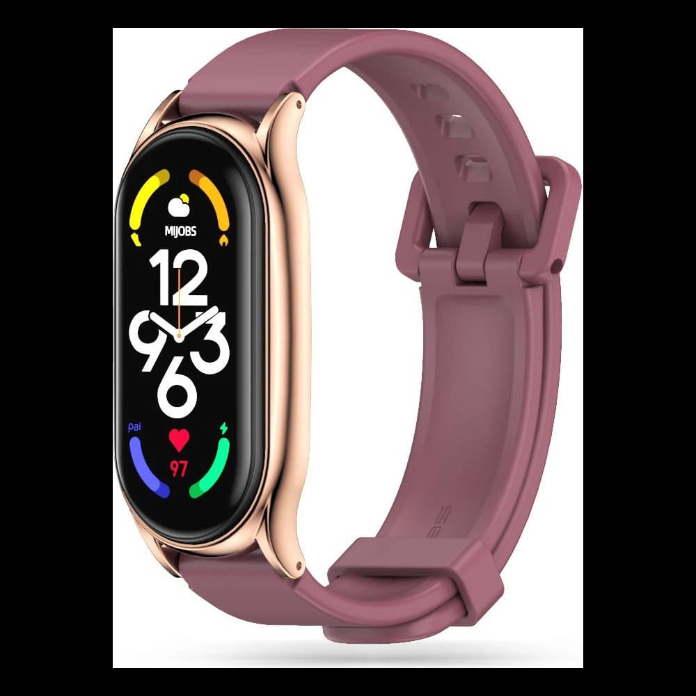 Tech-Protect Iconband Pro Xiaomi Mi Band 7 Burgunderrot - 1