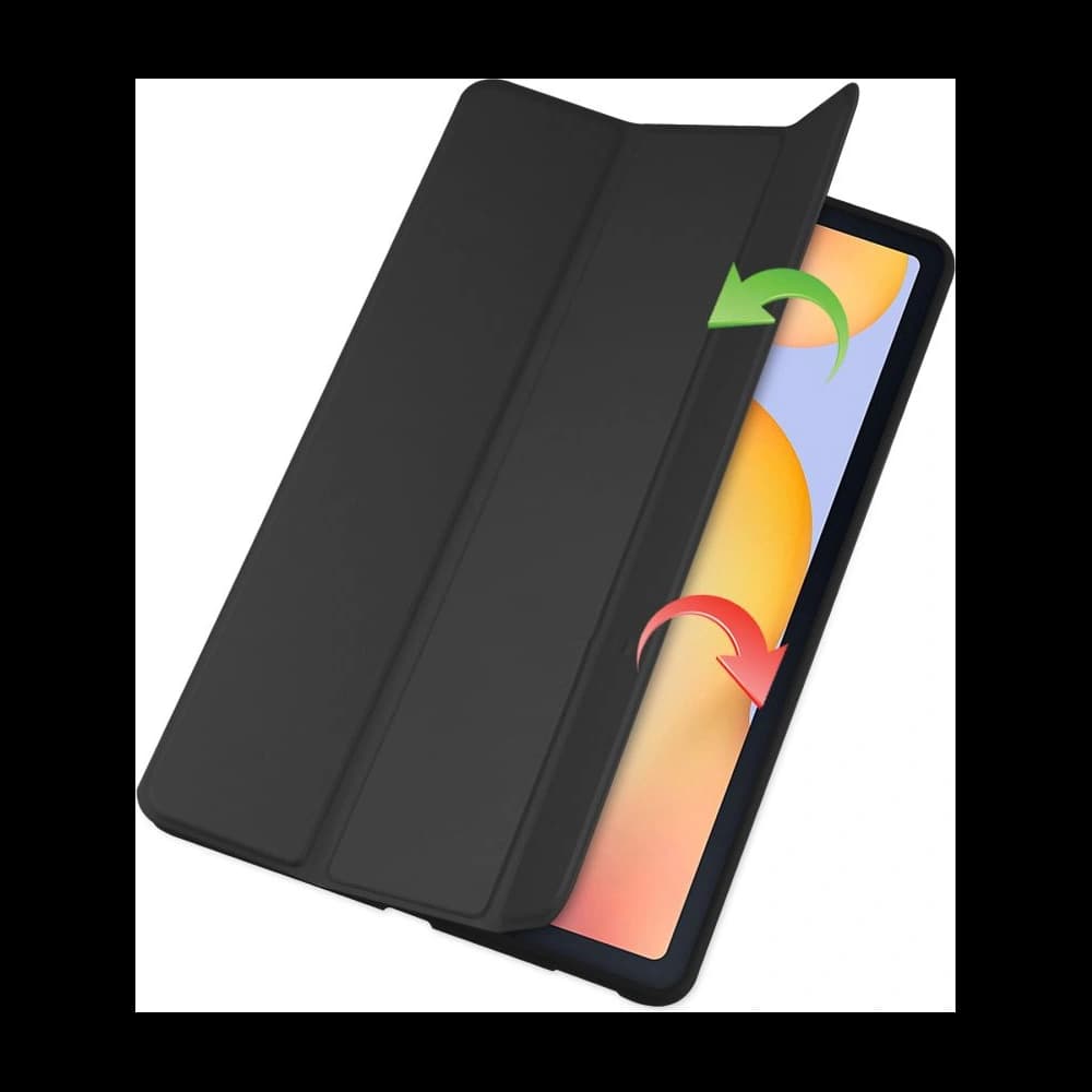 Hülle Tech-Protect Smartcase 2 Samsung Galaxy Tab S6 Lite 10.4 2022/2020 Schwarz - 2