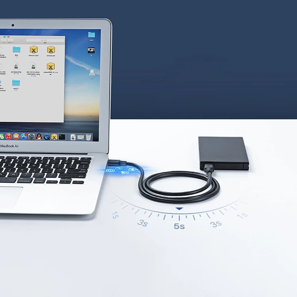 UGREEN US128 USB 3.2 Gen 1 cable 3m black - 12