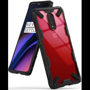 Etui Ringke Fusion-X OnePlus 7 Black