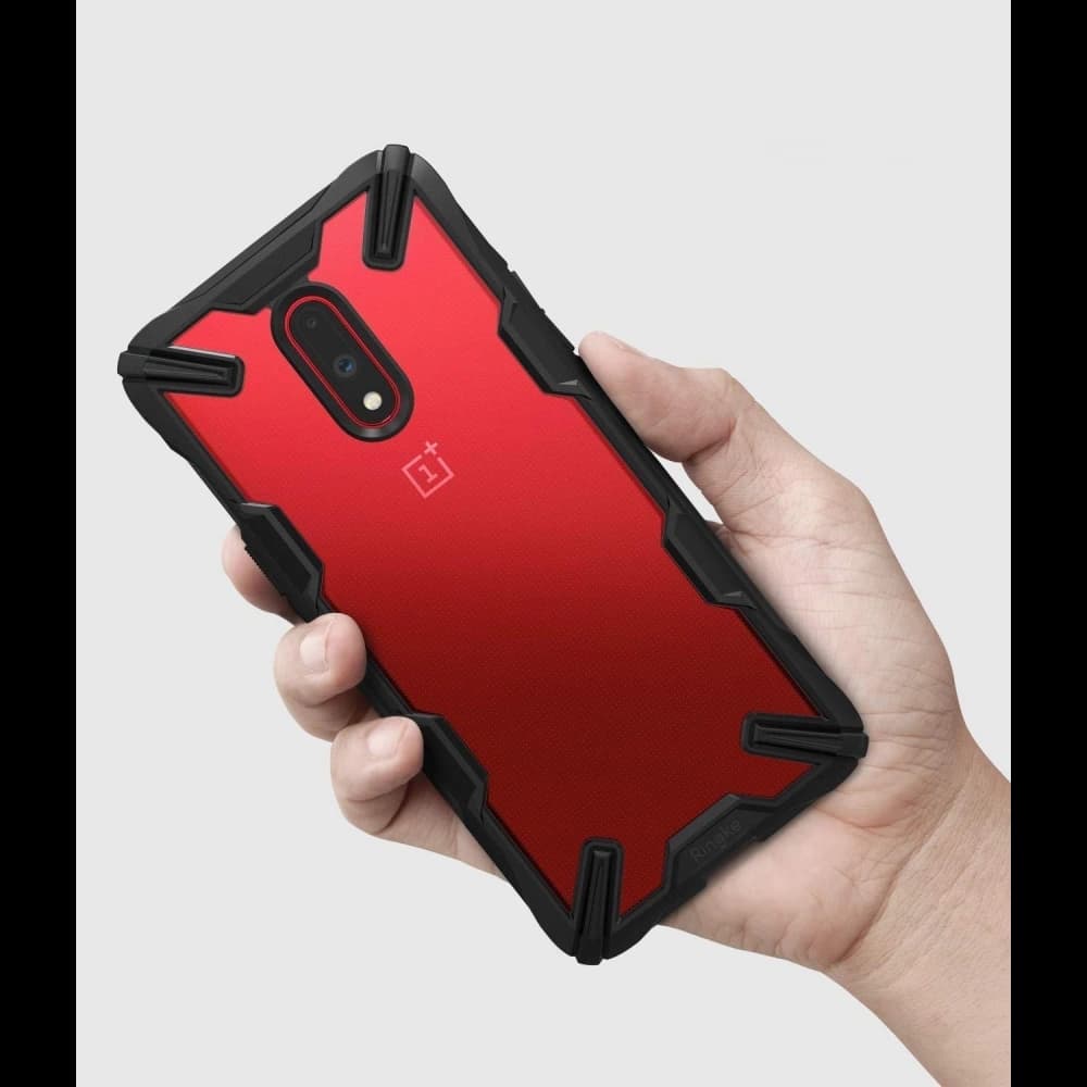 Etui Ringke Fusion-X OnePlus 7 Black - 5
