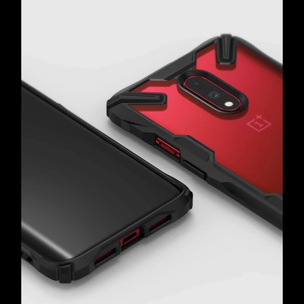 Etui Ringke Fusion-X OnePlus 7 Black - 6