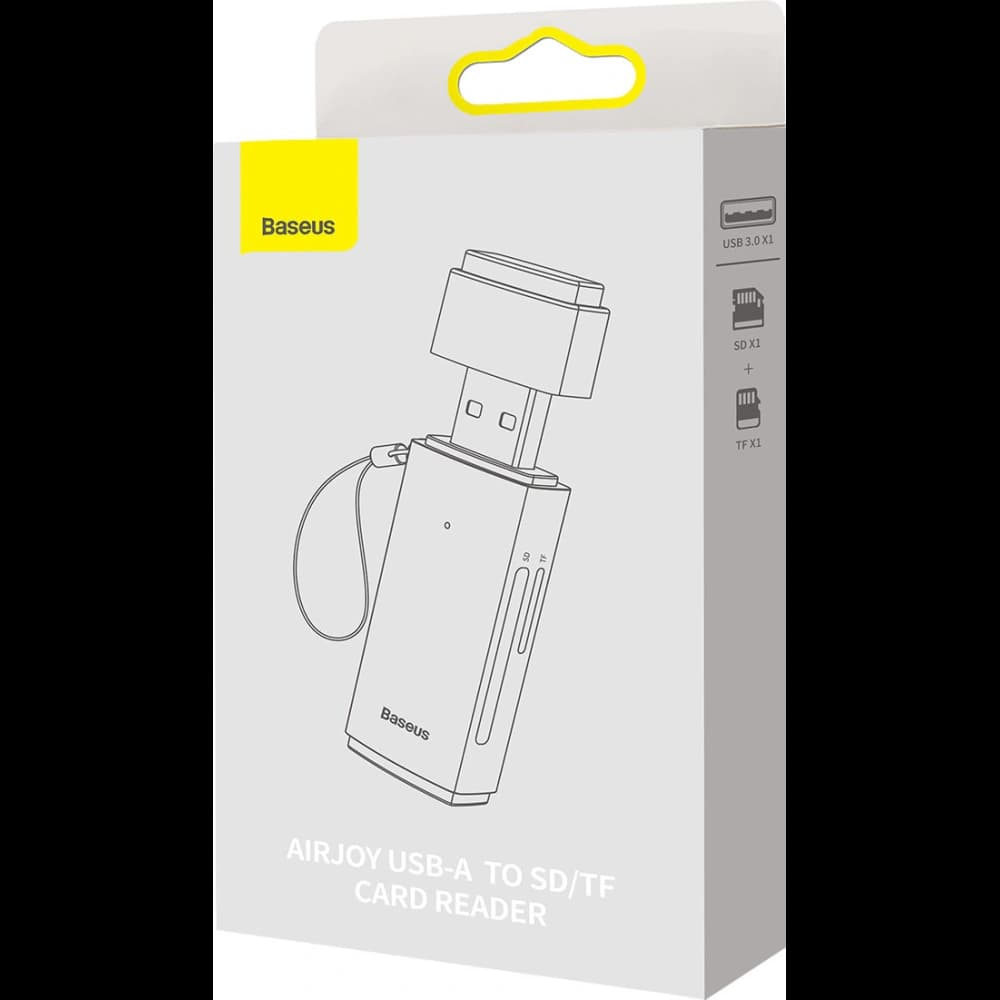 SD/TF Kartenleser Baseus Lite Series USB grau - 8