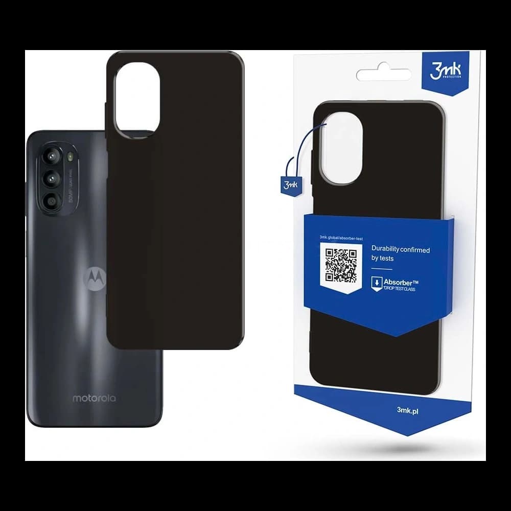 Case 3MK Matt Case Motorola Moto G52 schwarz/black - 1