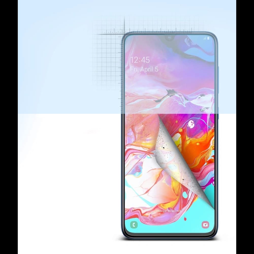 Ringke Dual Easy Full Cover Samsung Galaxy A70 Case Friendly - 3