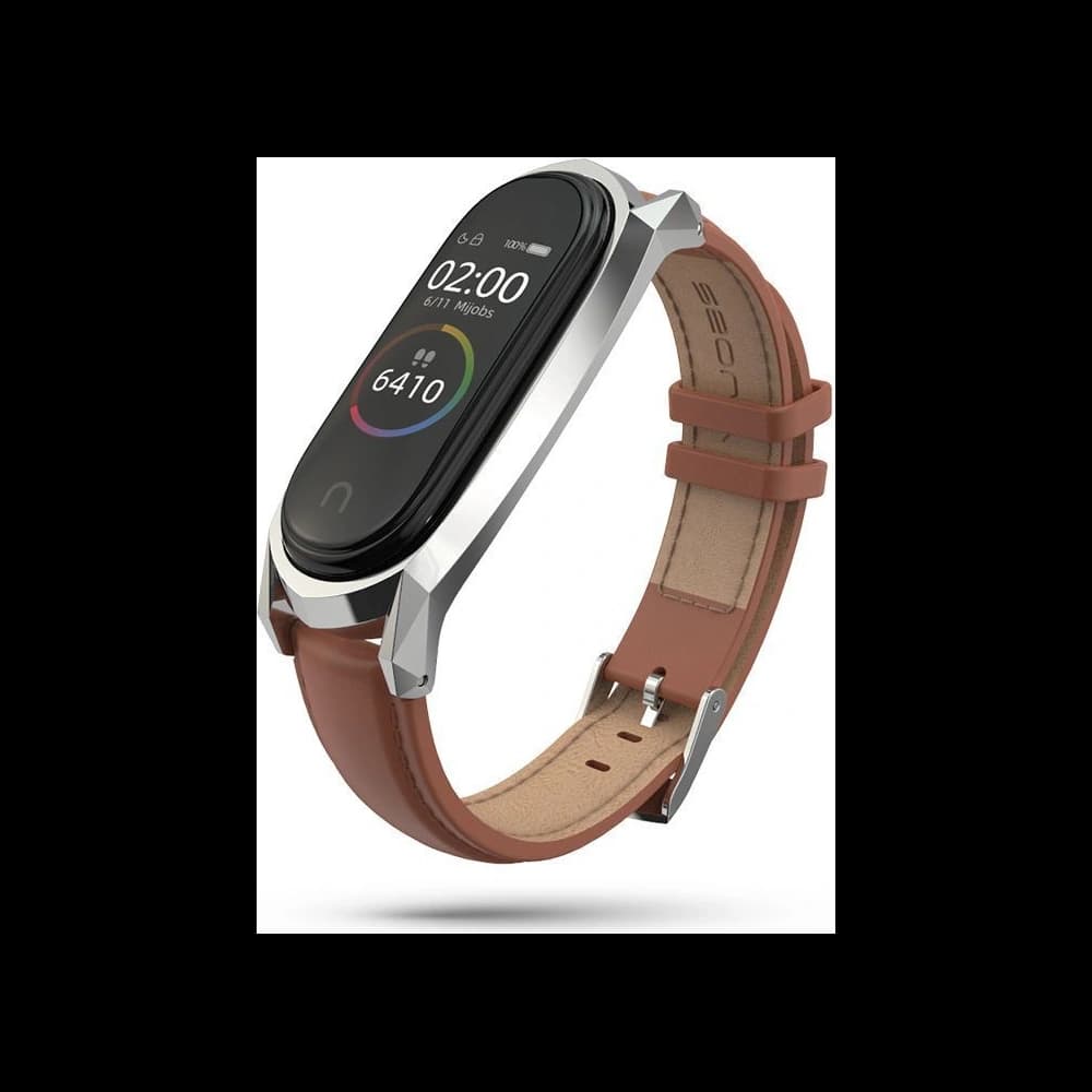 Tech-Protect Herms Xiaomi Mi Band 7 Braun
 - 1