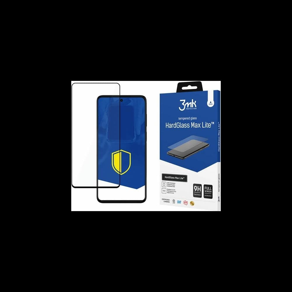 3MK HardGlass Max Lite Motorola Moto G42 black - 1