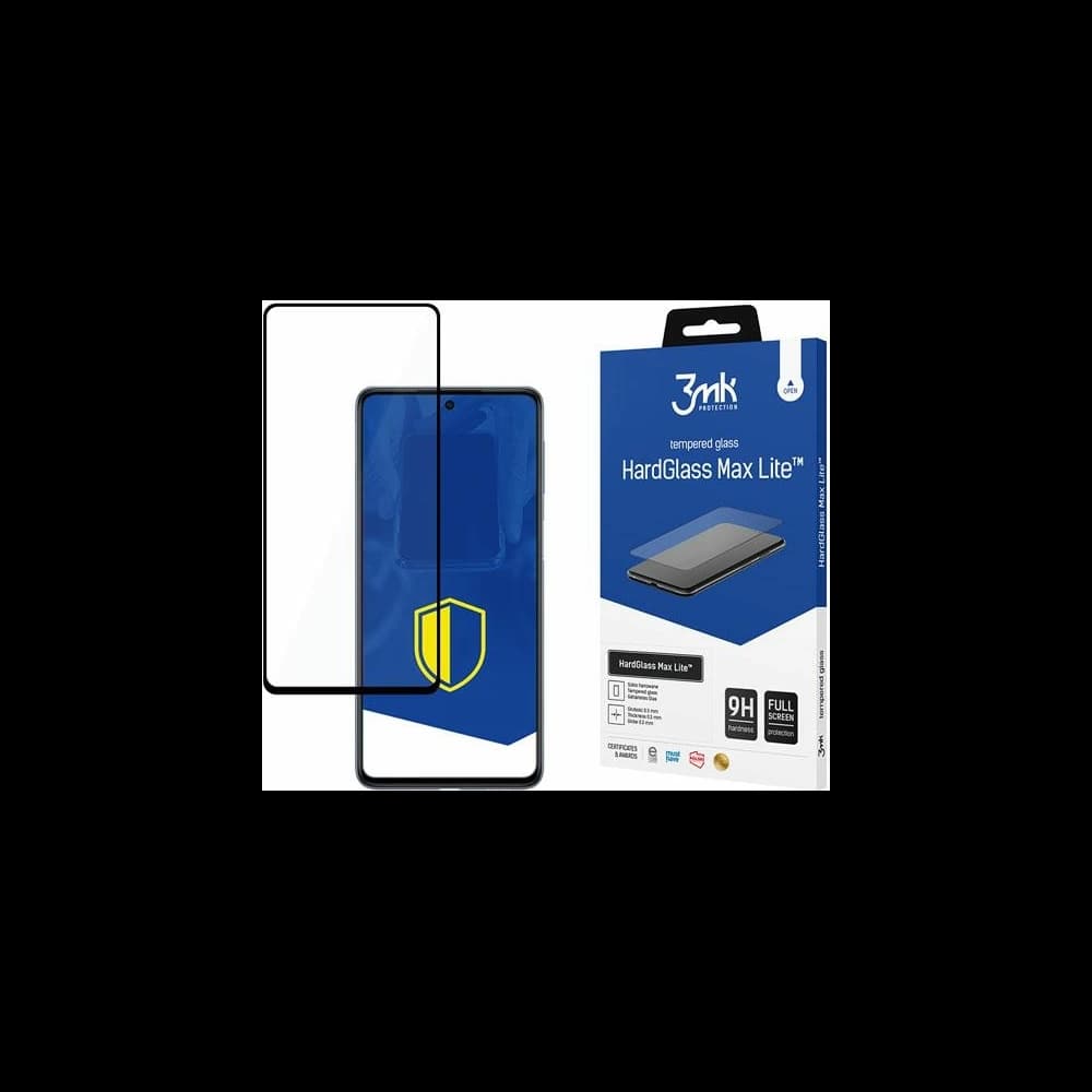 Gehärtetes Glas 3MK HardGlass Max Lite Samsung Galaxy M53 5G schwarz - 1