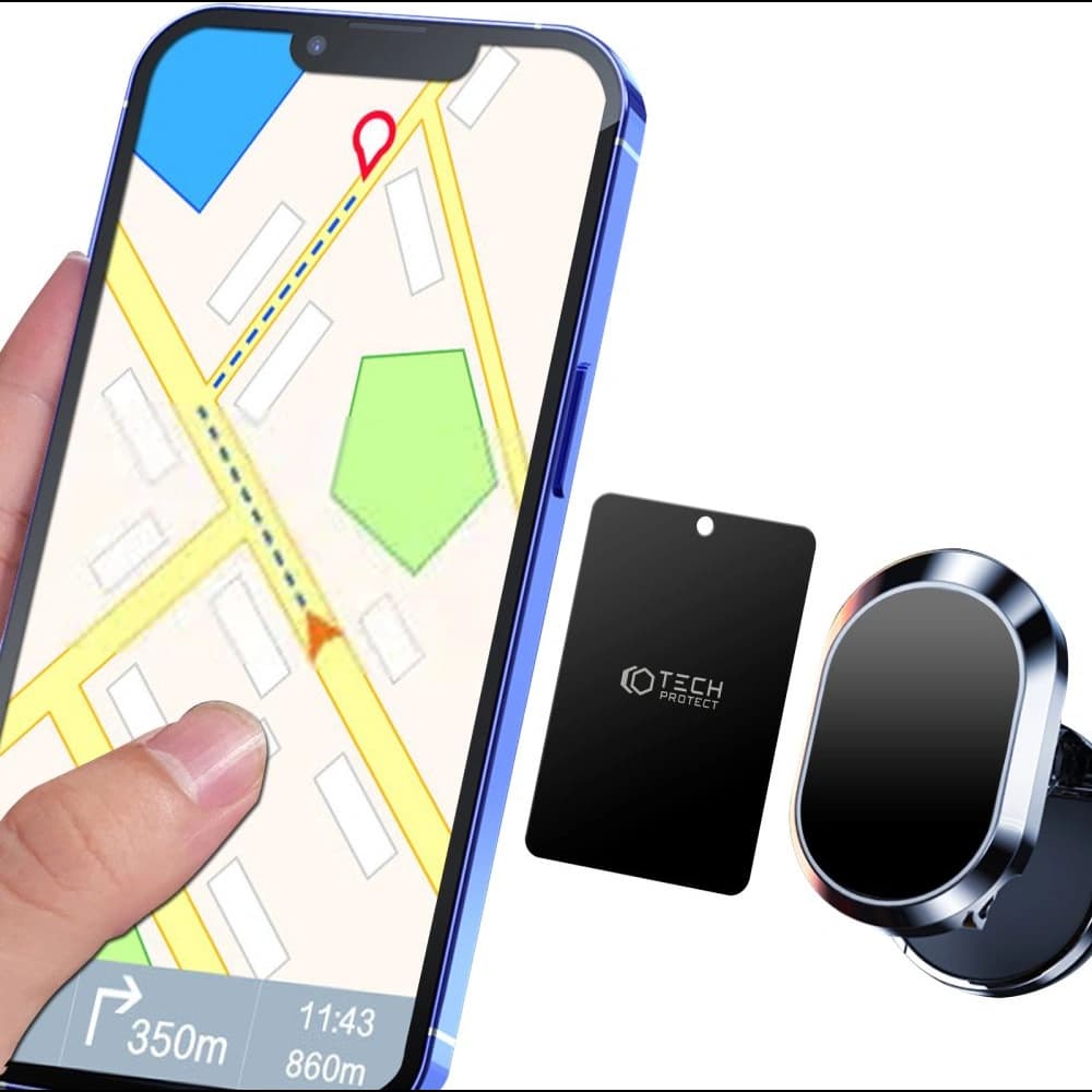 Blechplatten für magnetische Halterung Tech-Protect Metalplate Magnetic Car Mount Black [4 PACK] - 2