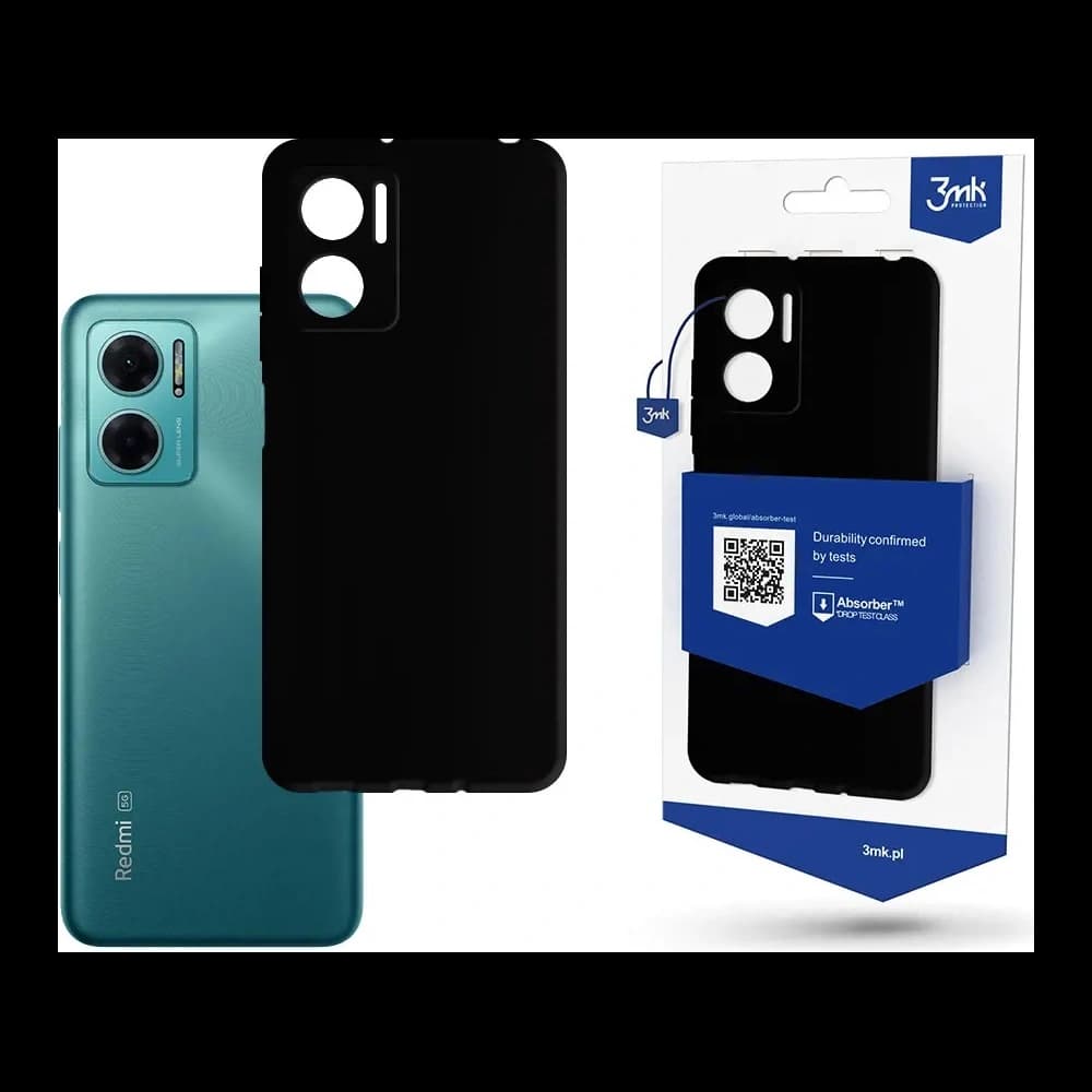3MK Matt Case Redmi Note 11E 5G/Redmi 10 5G black - 1