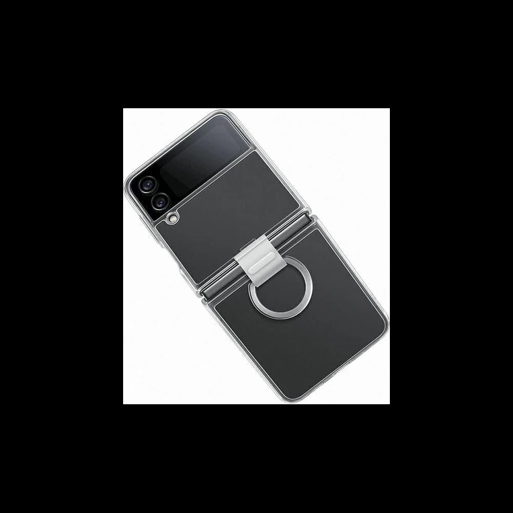 Hülle Samsung Galaxy Z Flip 4 EF-OF721CTEGWW durchsichtig/transparente Clear Cover Ring - 3