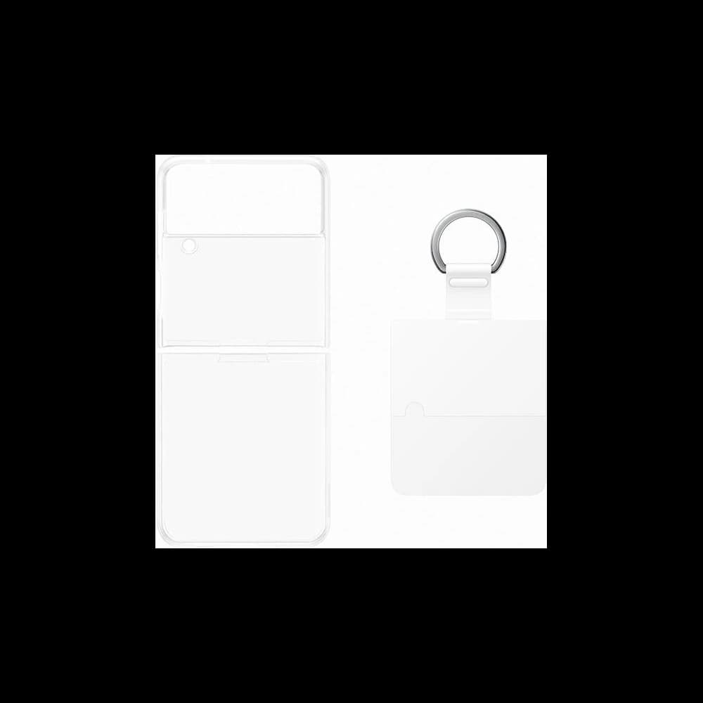 Hülle Samsung Galaxy Z Flip 4 EF-OF721CTEGWW durchsichtig/transparente Clear Cover Ring - 6