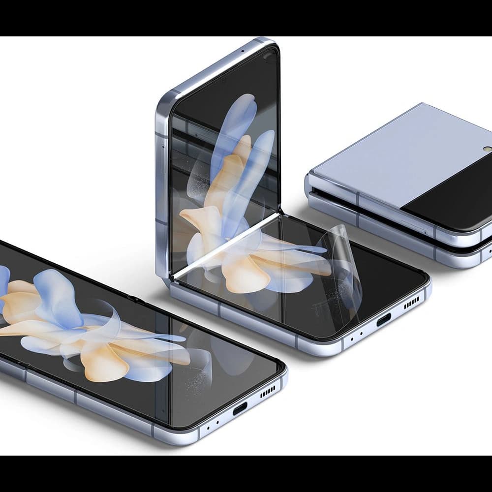 Hydrogel-Folie Ringke Dual Easy Samsung Galaxy Z Flip 4 [2 PACK] - 4