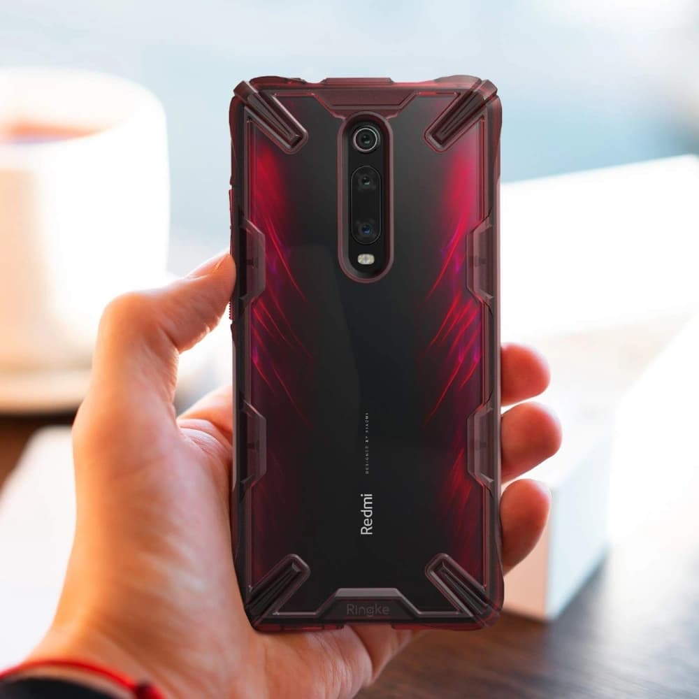 Case Ringke Fusion-X Xiaomi Mi 9T/Pro & Redmi K20/Pro Rubinrot - 8