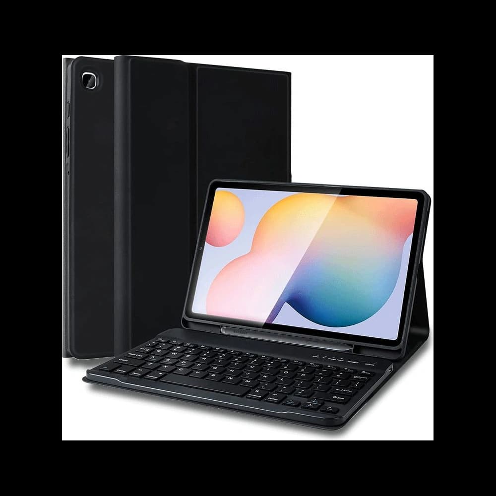 Hülle Tech-Protect Sc Pen + Tastatur Samsung Galaxy Tab S6 Lite 10.4 2022/2020 Schwarz - 1
