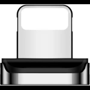 USAMS Adapter Magnetic U28 Lightning bulk silver SJ325LNTA