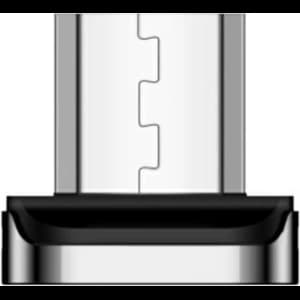 USAMS Adapter Magnetic U28 microUSB bulk silver SJ325MCTA